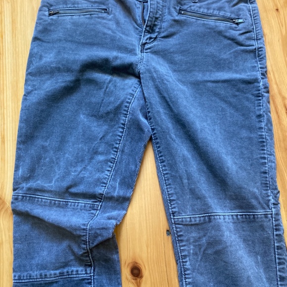 Loft skinny gray corduroys - Picture 4 of 4
